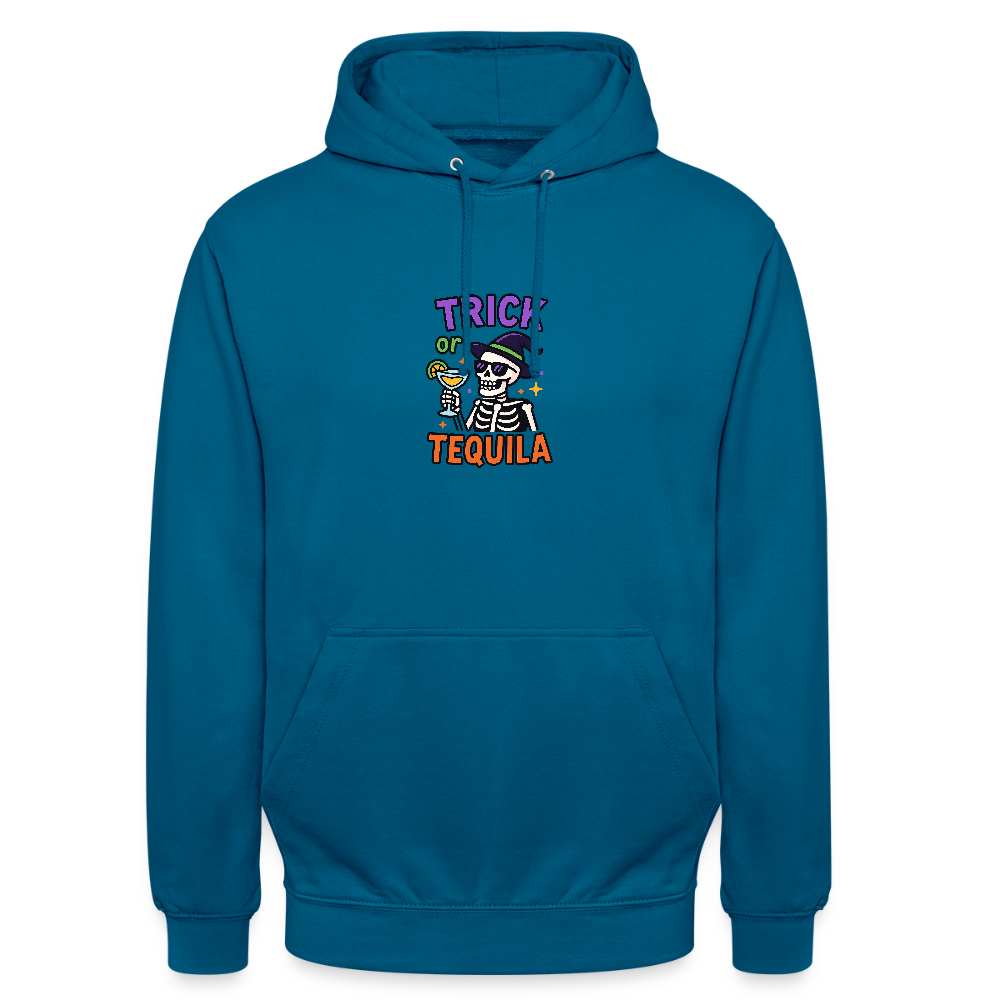 TRICK OR TEQUILA HOODIE - deep sea blue