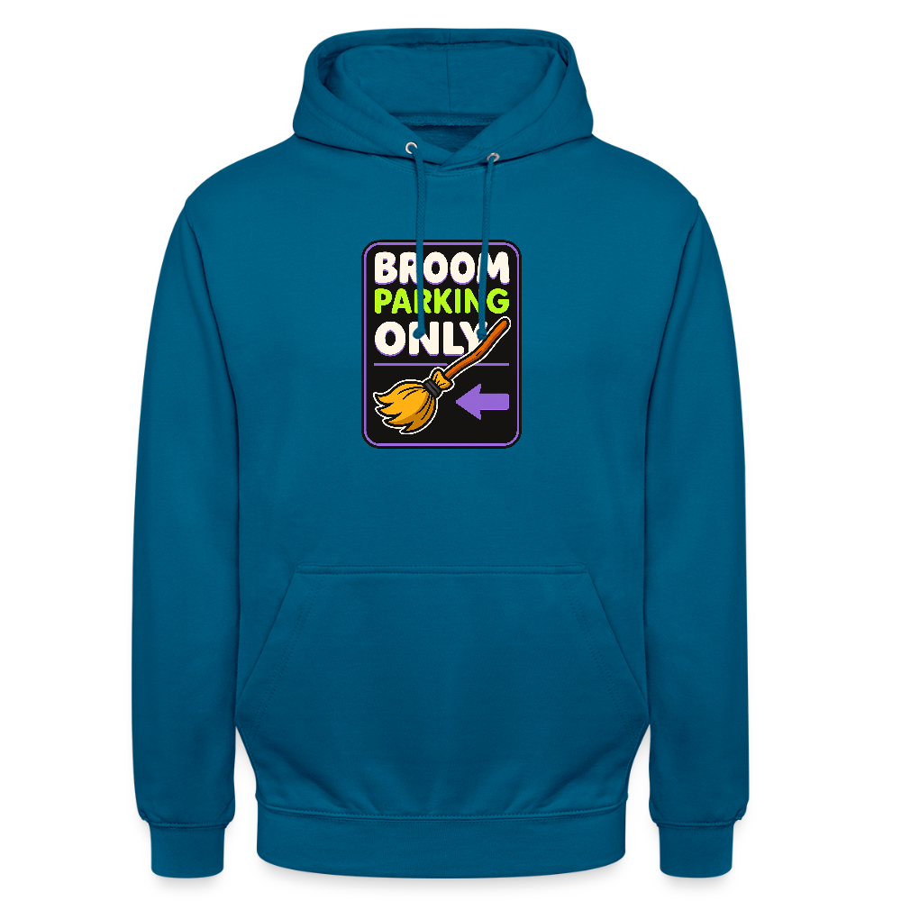 BROOM PARKING ONLY HOODIE - deep sea blue