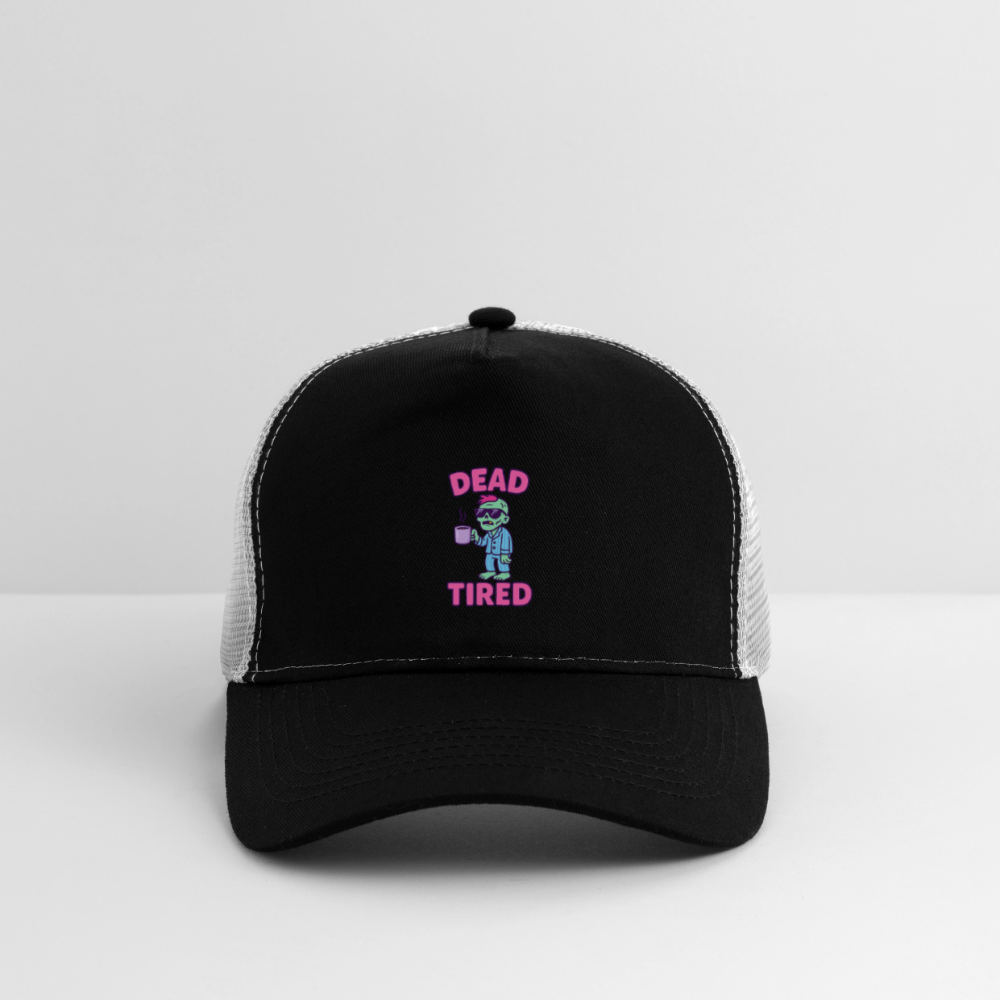 DEAD TIRED CAP - black/stone grey