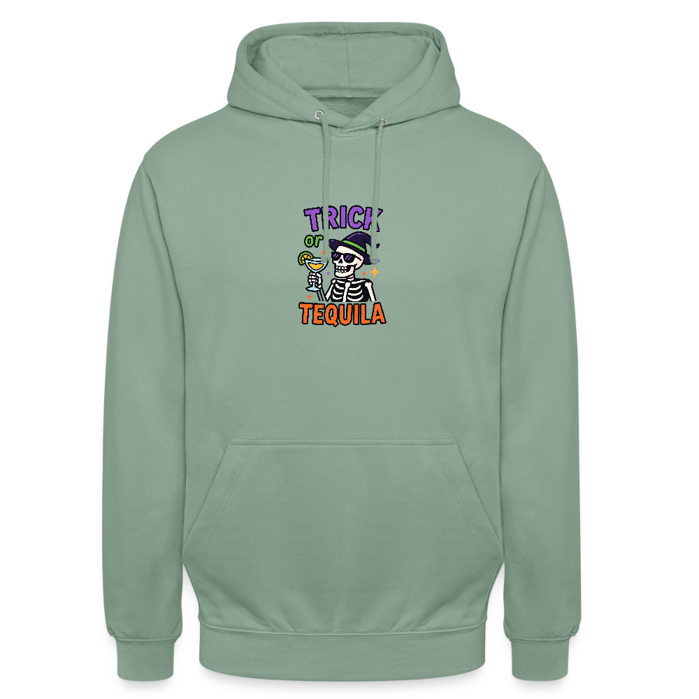 TRICK OR TEQUILA HOODIE - steel green