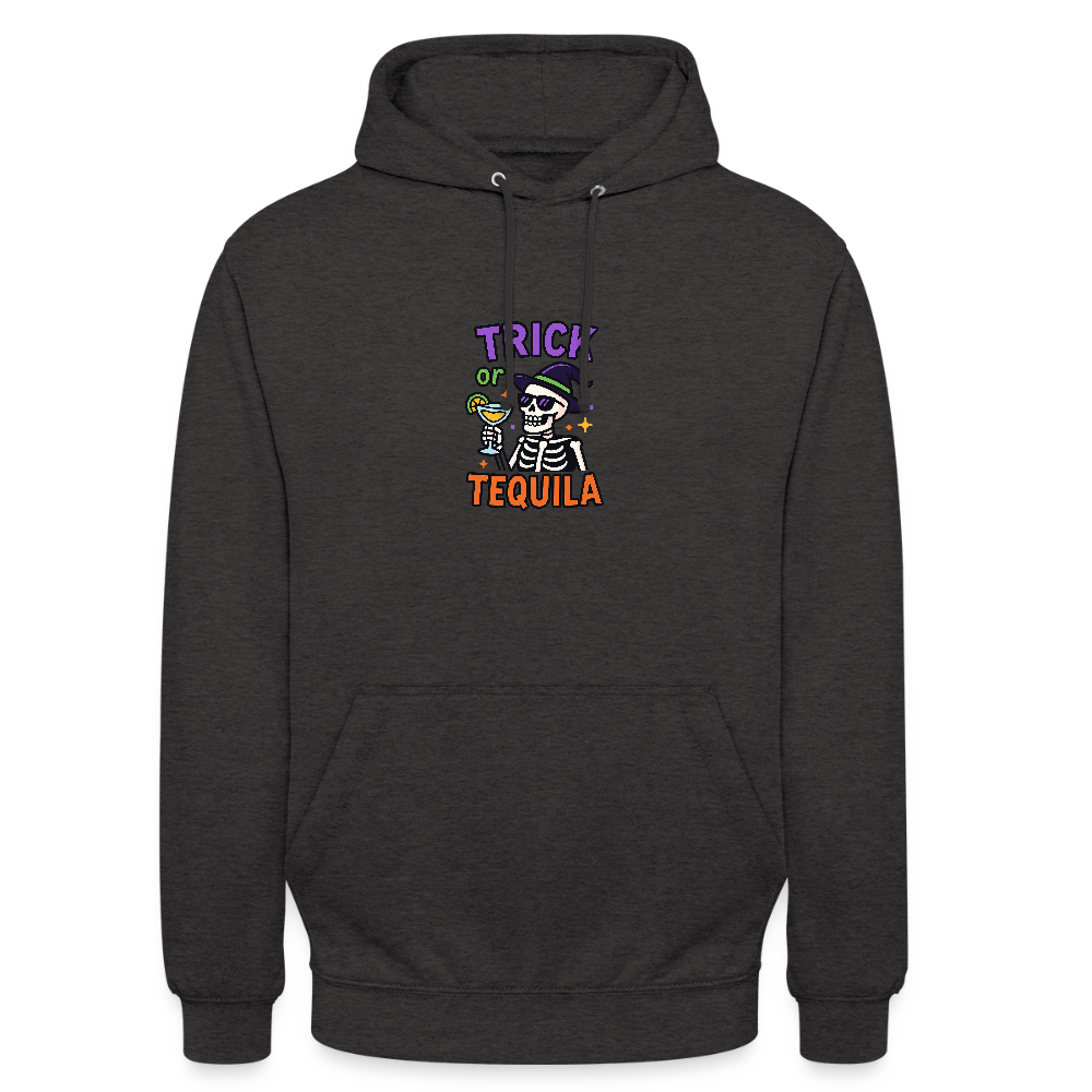 TRICK OR TEQUILA HOODIE - charcoal grey