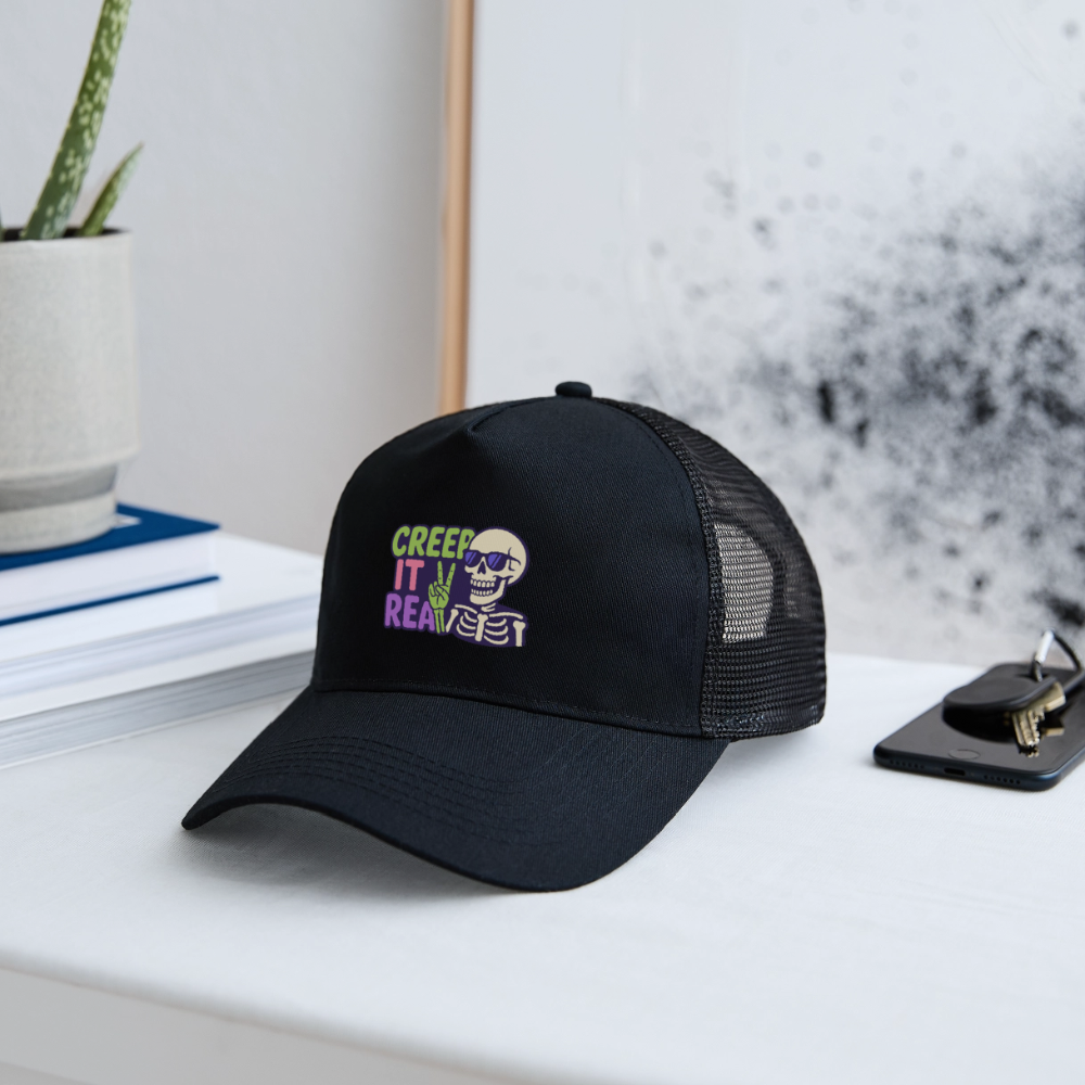 CREEP IT REAL CAP - black/black