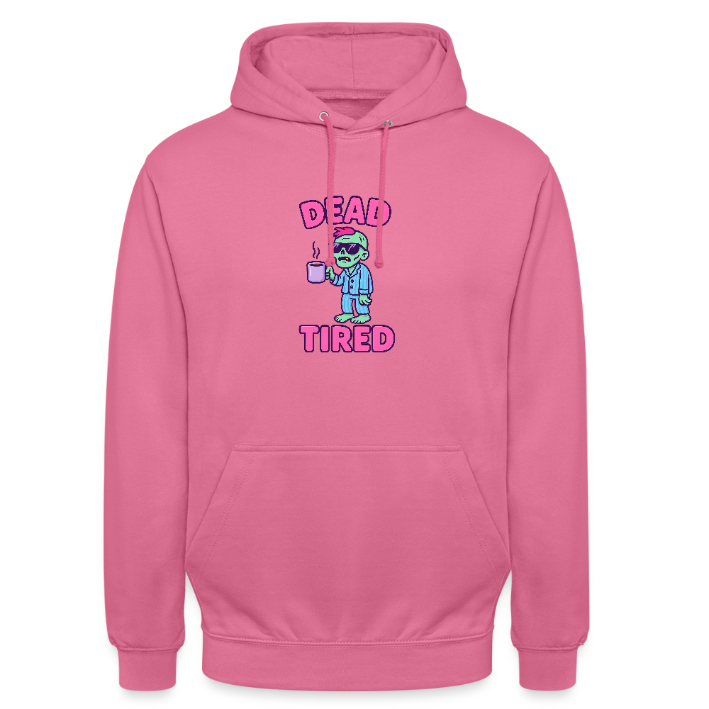 DEAD TIRED HOODIE - pink