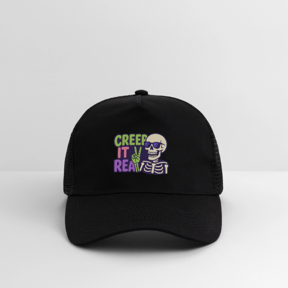 CREEP IT REAL CAP - black/black