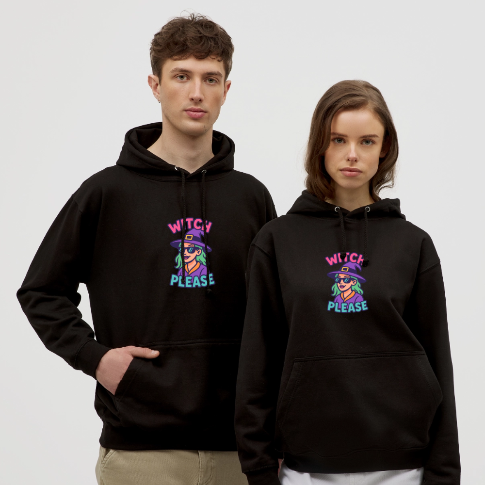 WITCH PLEASE HOODIE - black