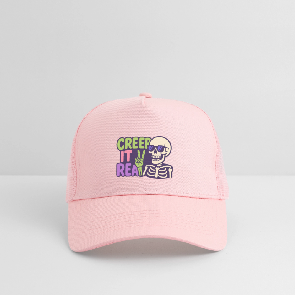 CREEP IT REAL CAP - pale pink