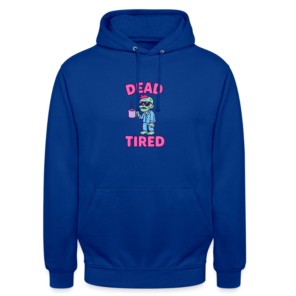 DEAD TIRED HOODIE - bright royal
