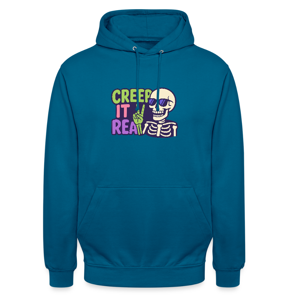 CREEP IT REAL HOODIE - deep sea blue 