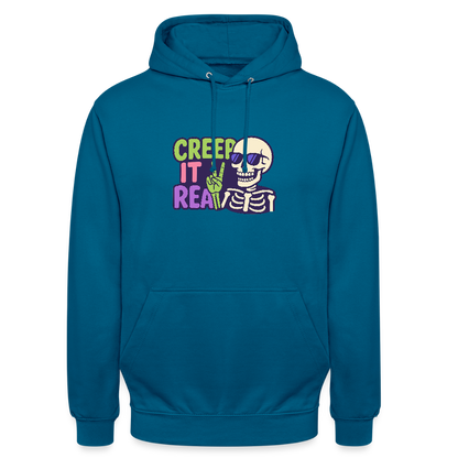 CREEP IT REAL HOODIE - deep sea blue 