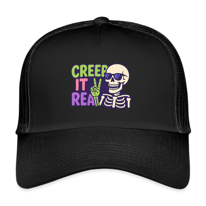 CREEP IT REAL CAP - black/black