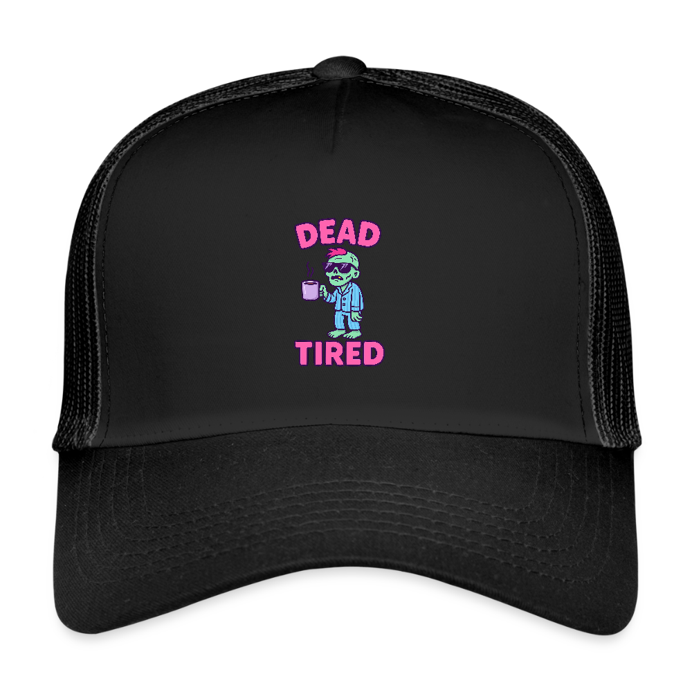 DEAD TIRED CAP - black/black