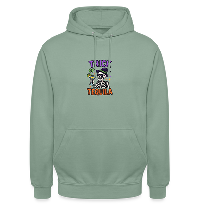 TRICK OR TEQUILA HOODIE - steel green