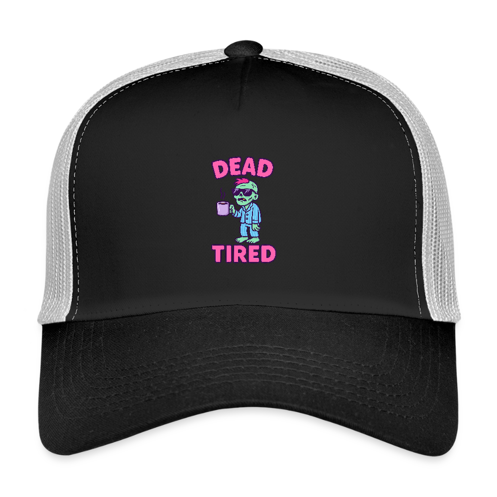 DEAD TIRED CAP - black/stone grey