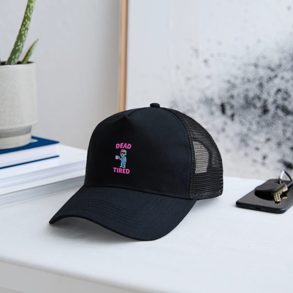 DEAD TIRED CAP - black/black