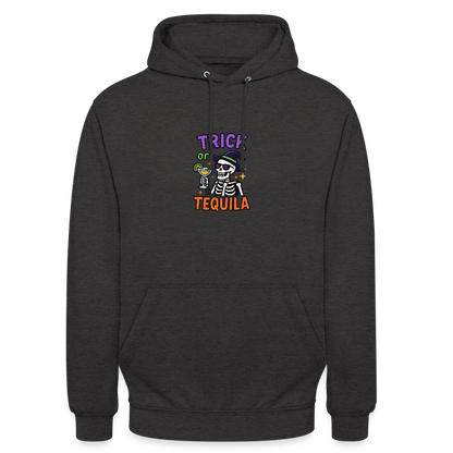 TRICK OR TEQUILA HOODIE - charcoal grey