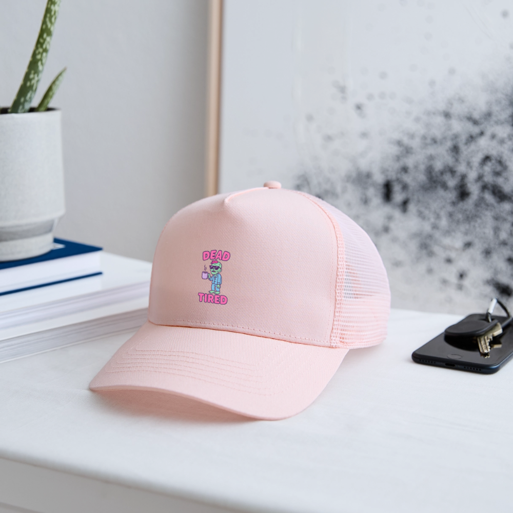 DEAD TIRED CAP - pale pink
