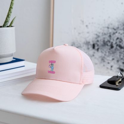 DEAD TIRED CAP - pale pink