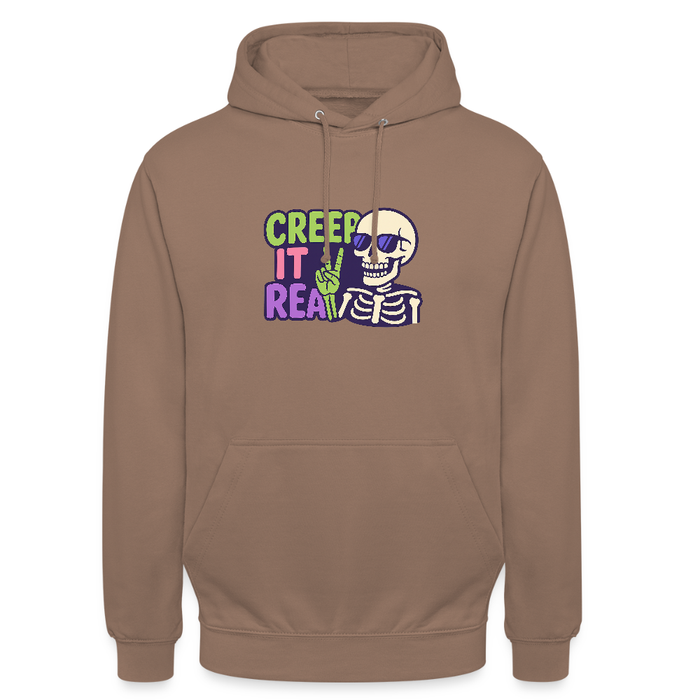 CREEP IT REAL HOODIE - mocha