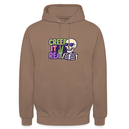 CREEP IT REAL HOODIE - mocha
