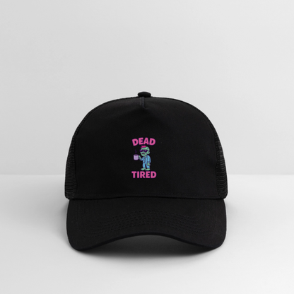 DEAD TIRED CAP - black/black