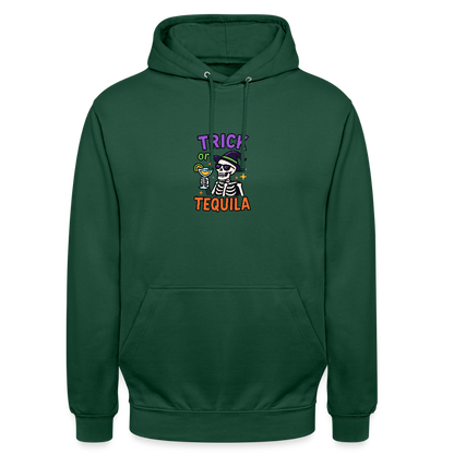 TRICK OR TEQUILA HOODIE - bottle green