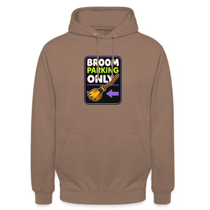 BROOM PARKING ONLY HOODIE - mocha