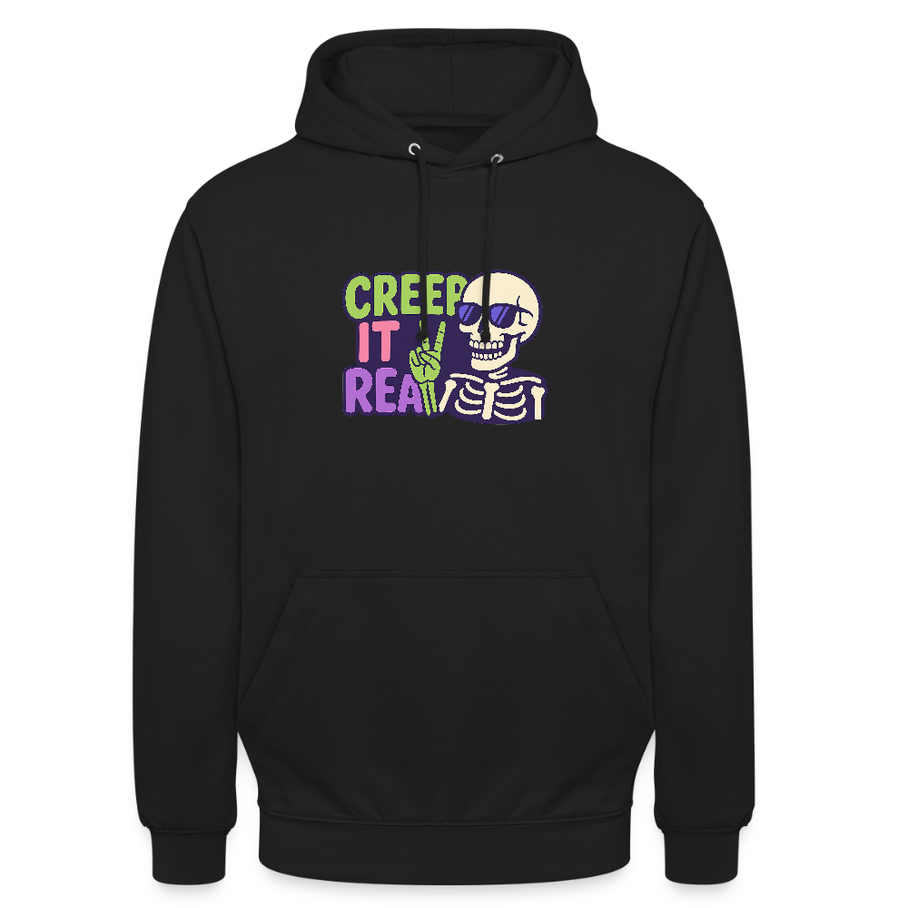 CREEP IT REAL HOODIE - black