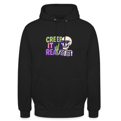 CREEP IT REAL HOODIE - black