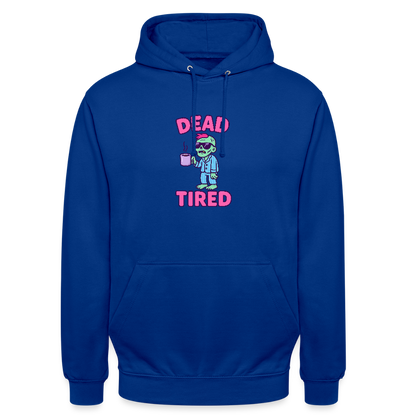 DEAD TIRED HOODIE - bright royal